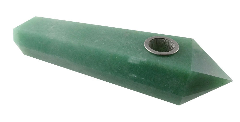 CRYSTAL PIPE - MOANA - GREEN AVENTURINE