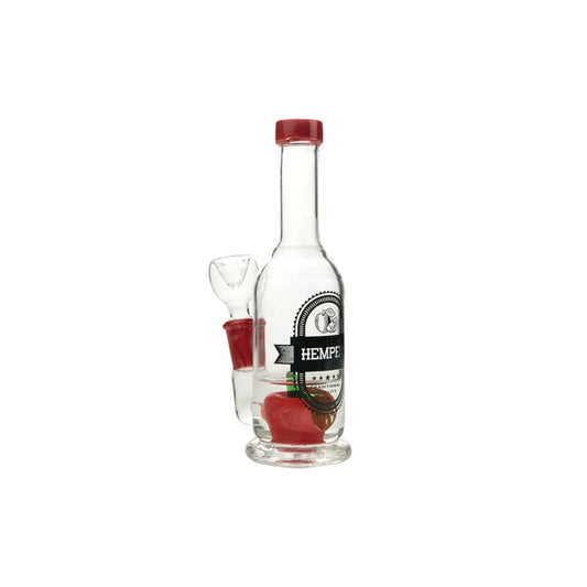 HEMPERTECH 6.5" BOTTLE RIG W/ APPLE PERC