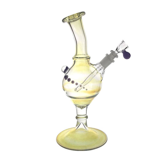 SHINE GLASSWORKS - FOOTED RIG W/ 10MM BOWL