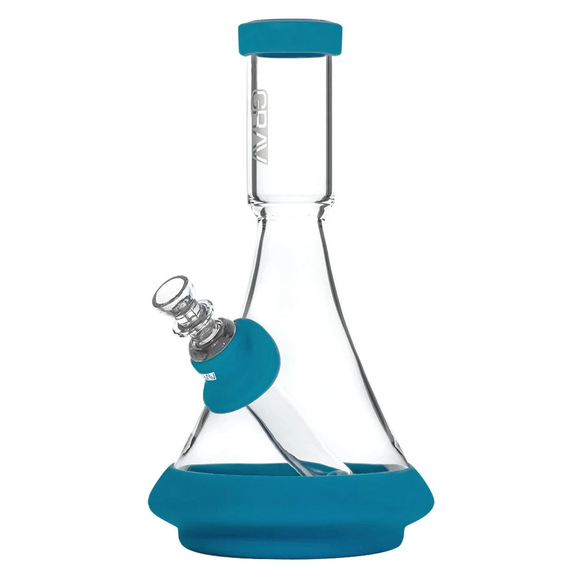 GRAV 9" DECO BEAKER W/ SILICONE SKIN