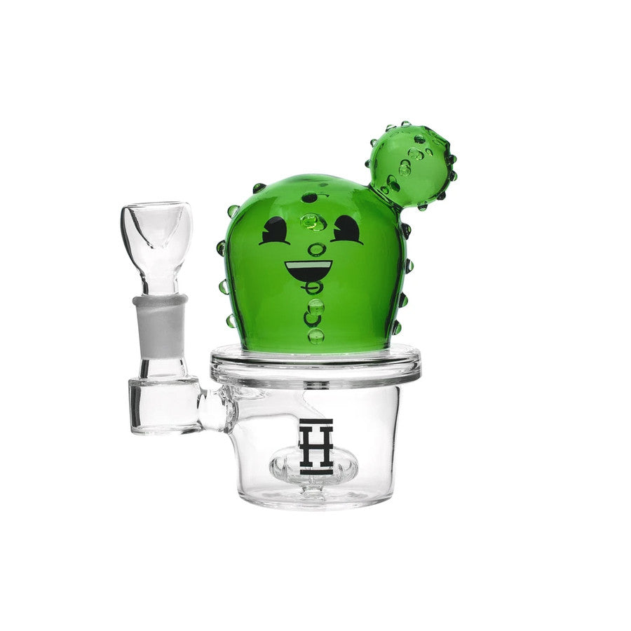 HEMPERTECH 6" CACTUS V2 SMILEY FACE RIG W/ DISC PERC