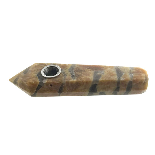 LEOPARD SKIN CRYSTAL PIPE