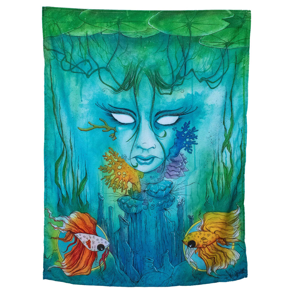 SEAN DIETRICH ART - 30" X 40" TAPESTRY - BRACKISH