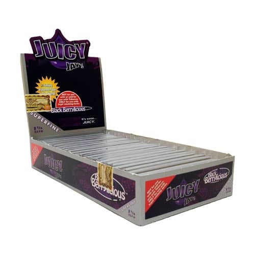JUICY JAY'S SUPERFINE FLAVOURED PAPERS 1¼" - BOX OF 24
