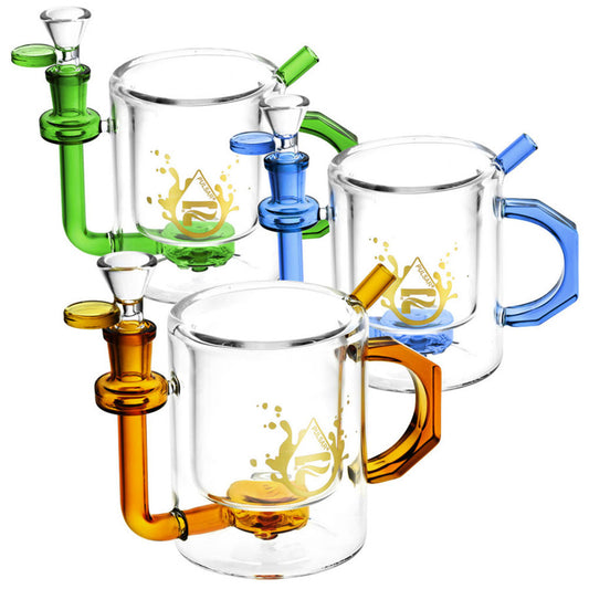 PULSAR 4.25" DRINKABLE MUG RIG W/ FLOWER BOWL - ASSORTED COLORS