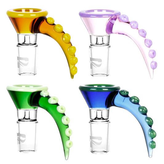PULSAR OCTOPUS TENTACLE FUNNEL BOWL 14MM - ASSORTED COLORS